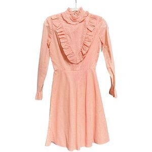 Vintage 1950s Jonathan Logan Polka Dot Cotton Dress New With Tag XS